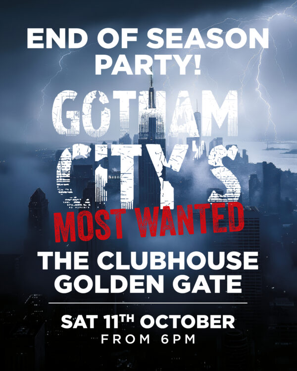 Golden Gate End of Season Party 2025